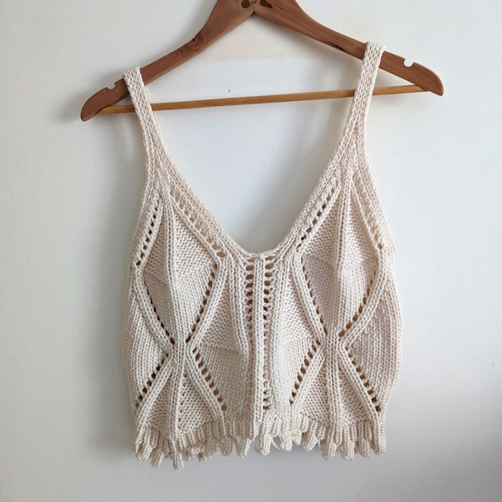 Zara Knit Crop Tank